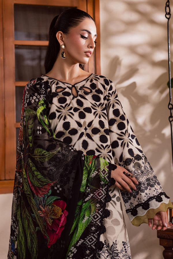 Nureh | Signature Printed Linen | SP-166 - Official Nureh stockist in UK - Sakeena London