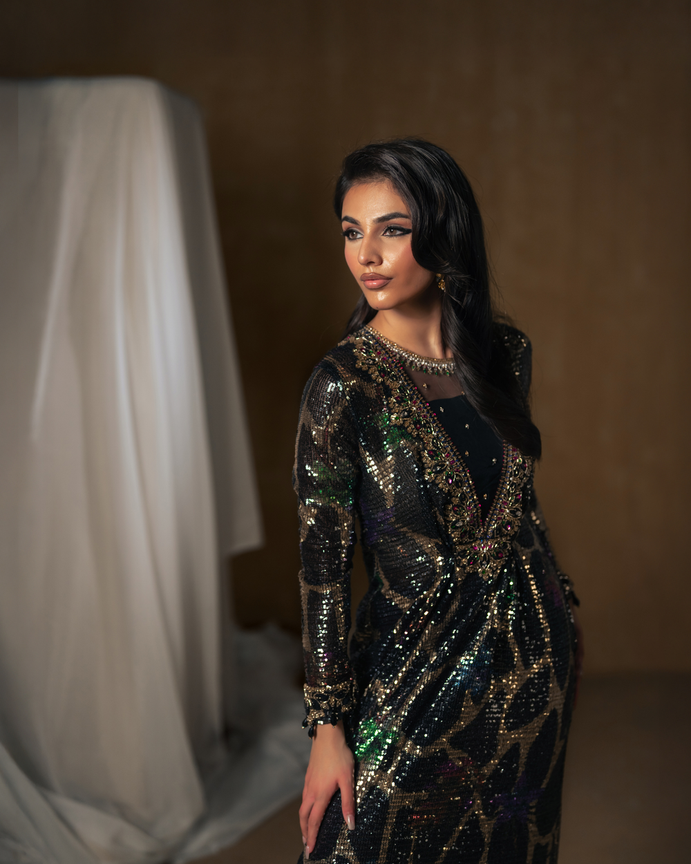 Vasal | Zyra Luxe Pret 26 | Midnight dazzle - Official Vasal stockist in UK - Sakeena London