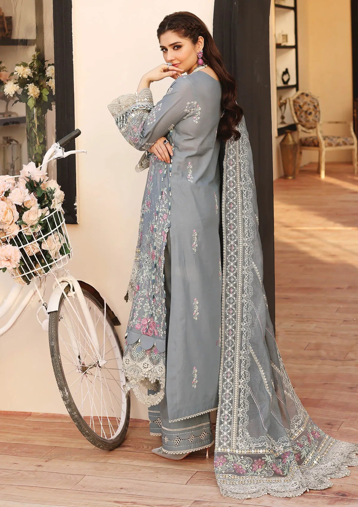 Lawn Collection - Kahf - Luxury - KLC#08 DOVE