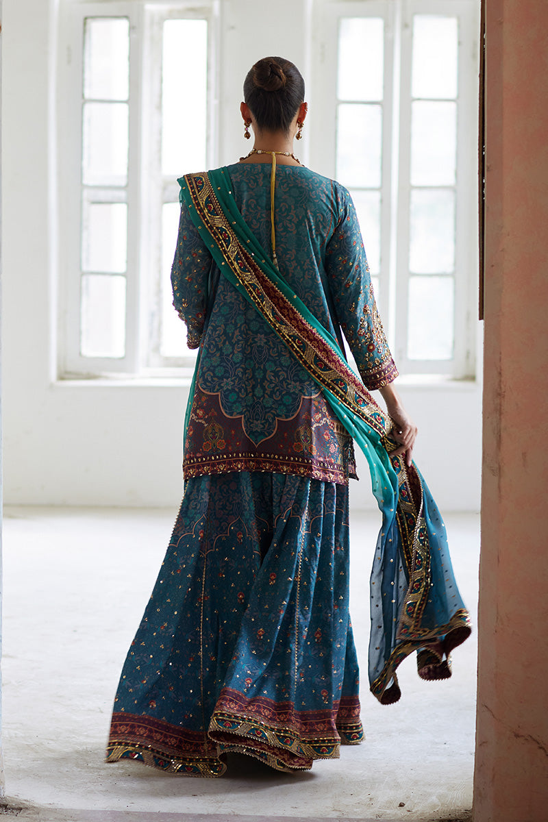 Mina Hassan | Formal Dholki Collection | Leela - Official Mina Hassan stockist in UK - Sakeena London