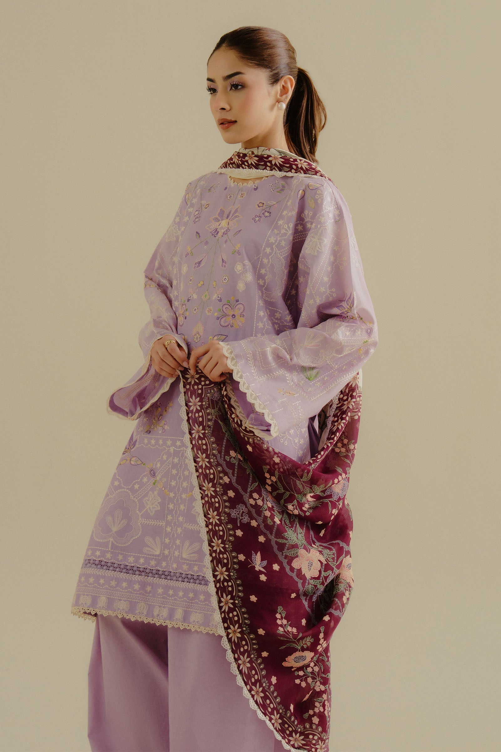 Zara Shahjahan | Coco Lawn 25 | Nyssa-10B - Official Zara shahjahan stockist in UK - Sakeena London