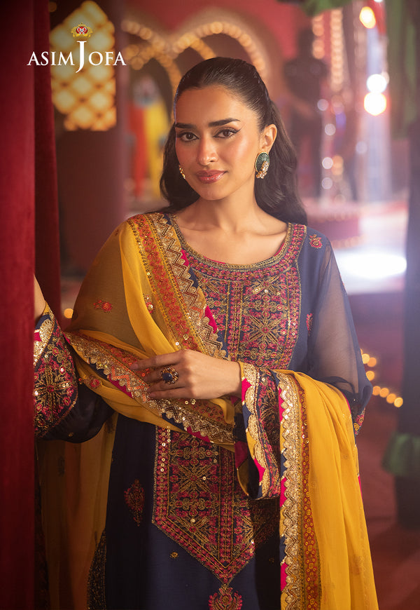 Asim Jofa | Festive Collection 25 | AJLF-16 - Official Asim Jofa stockist in UK - Sakeena London