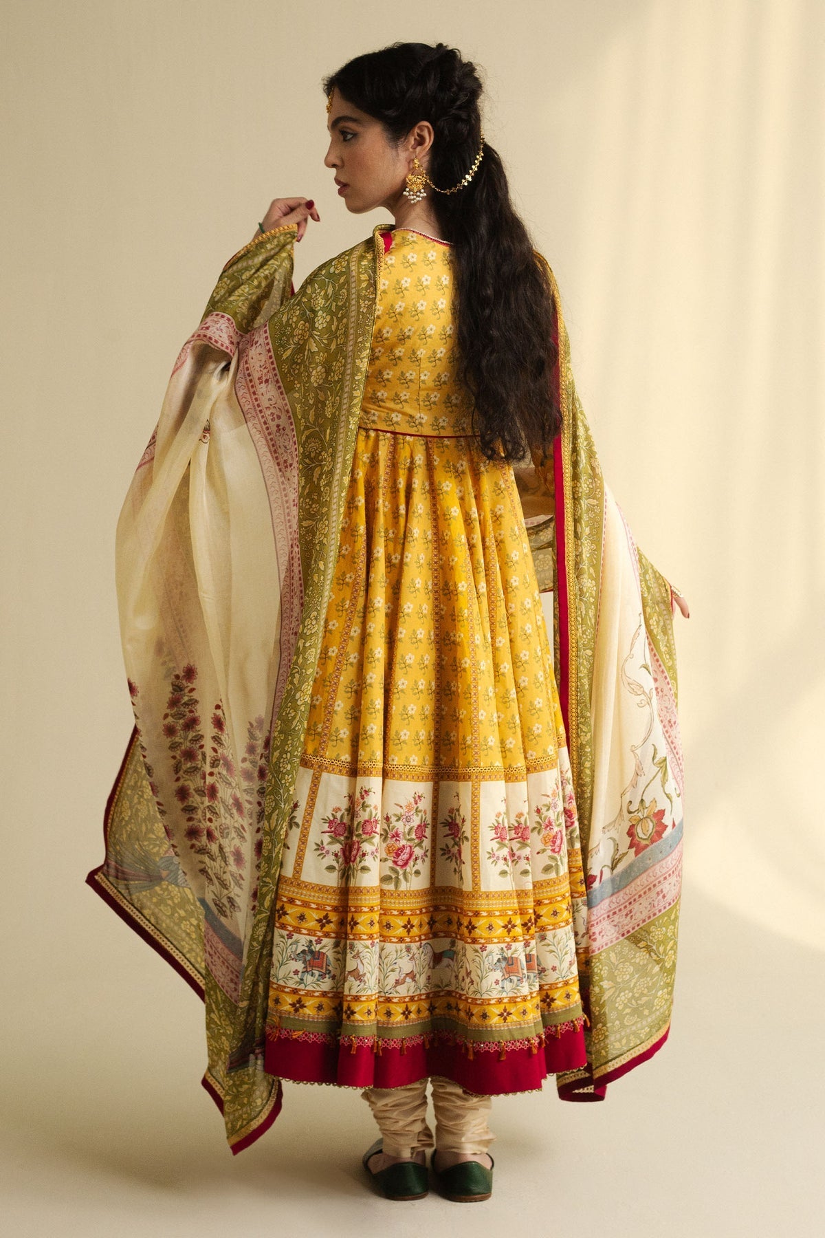 Zara Shahjahan | Anarkali 25 | Amaltas-D3 - Official Zara Shahjahan stockist in UK - Sakeena London