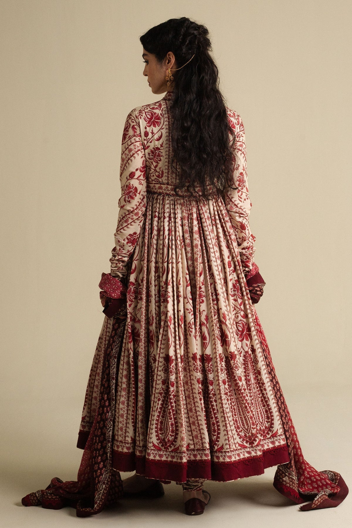 Zara Shahjahan | Anarkali 25 | Kashmiri-D1 - Official Zara Shahjahan stockist in UK - Sakeena London