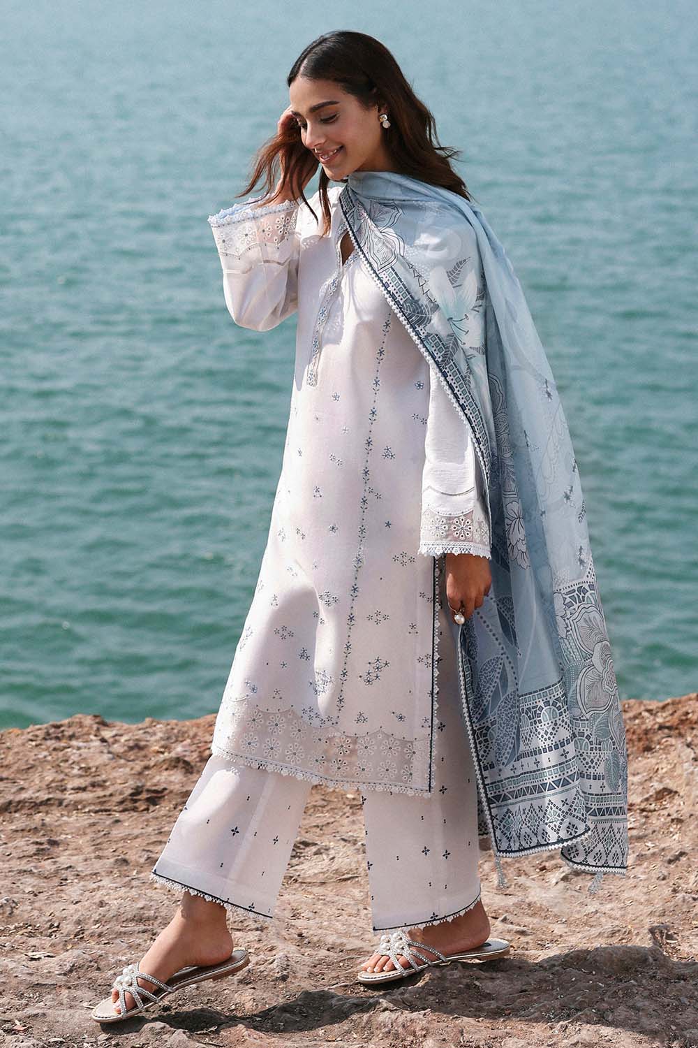 Seran | Afsanah Lawn 25 | ELMAS - Official Seran stockist in UK - Sakeena London