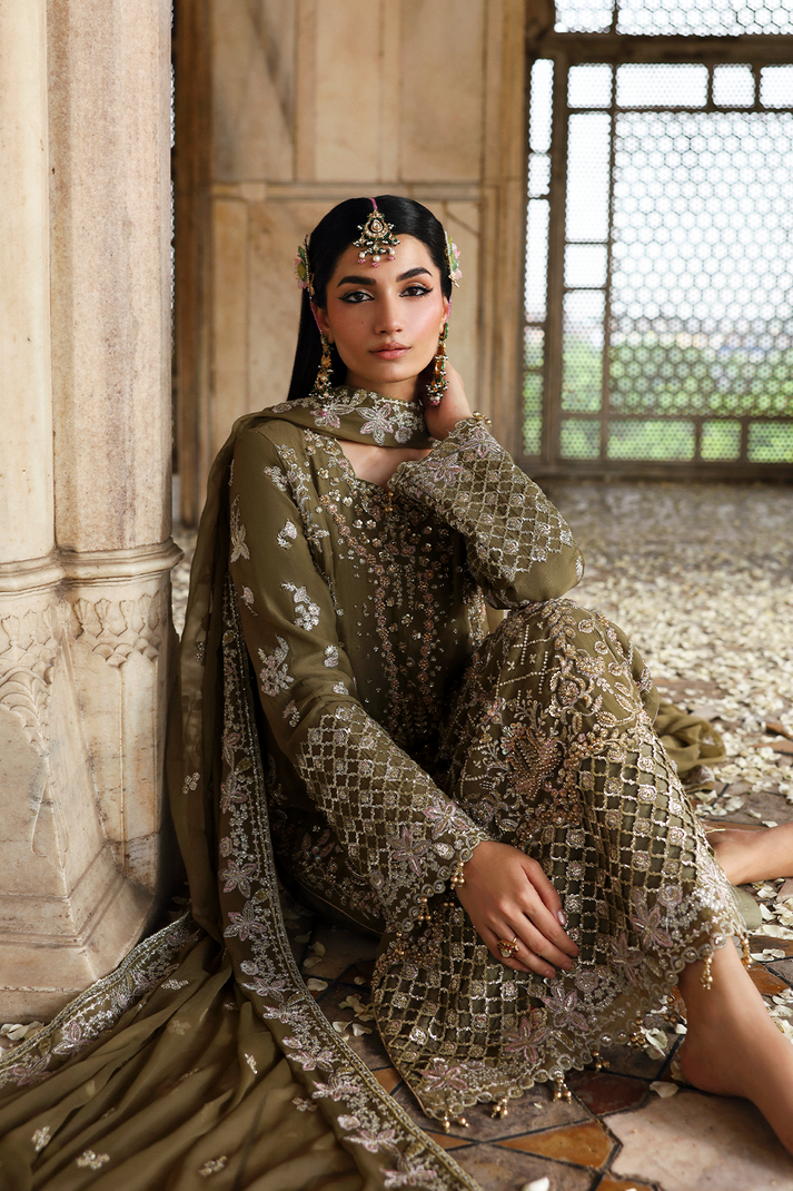 Emaan Adeel | Romansiyyah Luxury Formals | OLIVEA - Official Emaan Adeel stockist in UK - Sakeena London