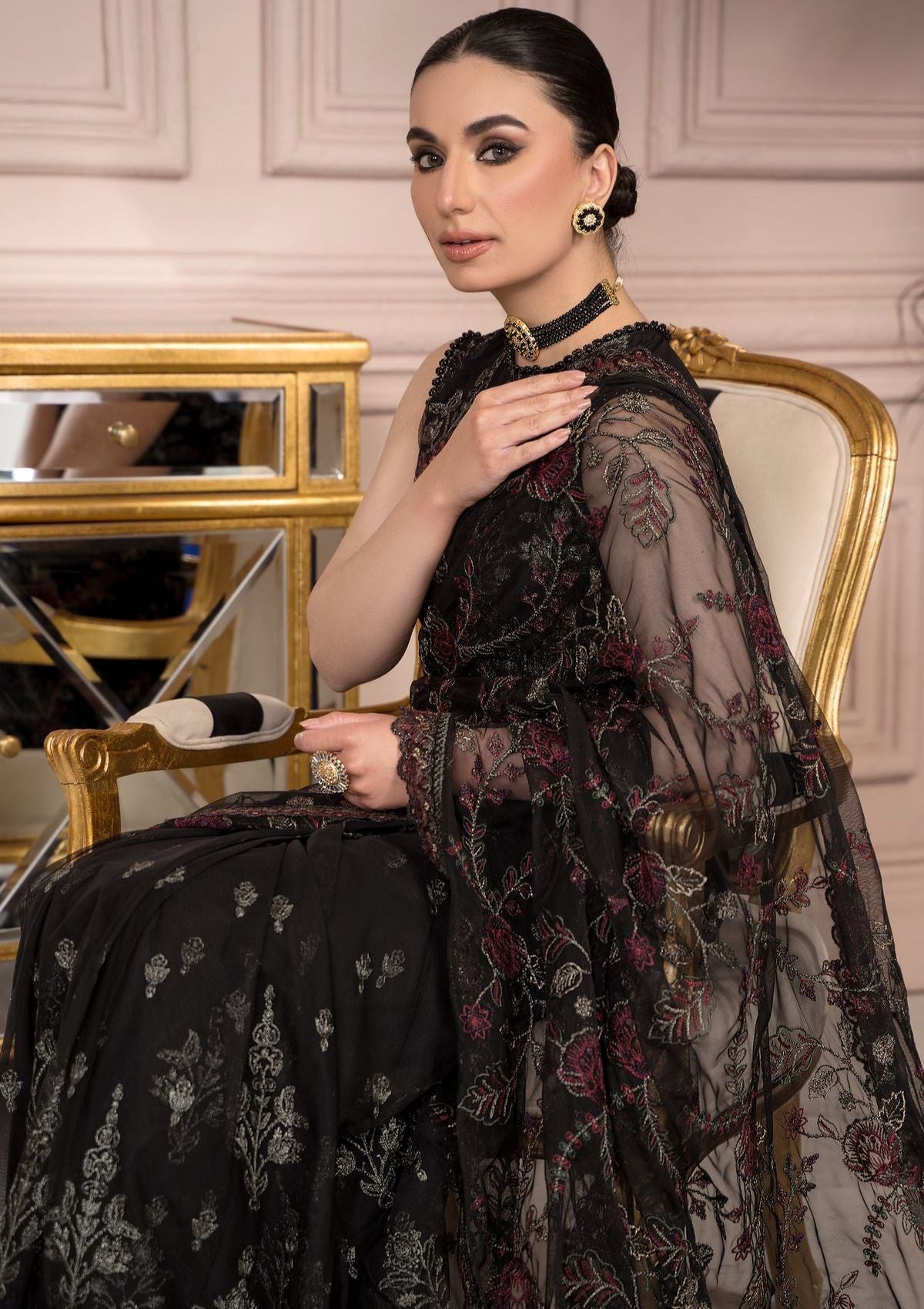 Formal Collection - Zarif - Afreen - ZA#03 (BLACK AFFAIR)