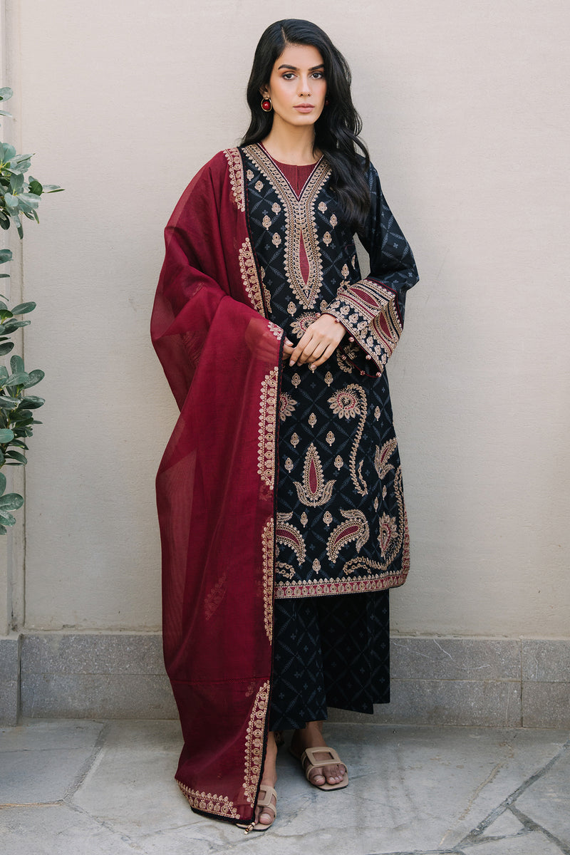 Jazmin | Summer Lawn 25 | USE-9140 - Official Jazmin stockist in UK - Sakeena London