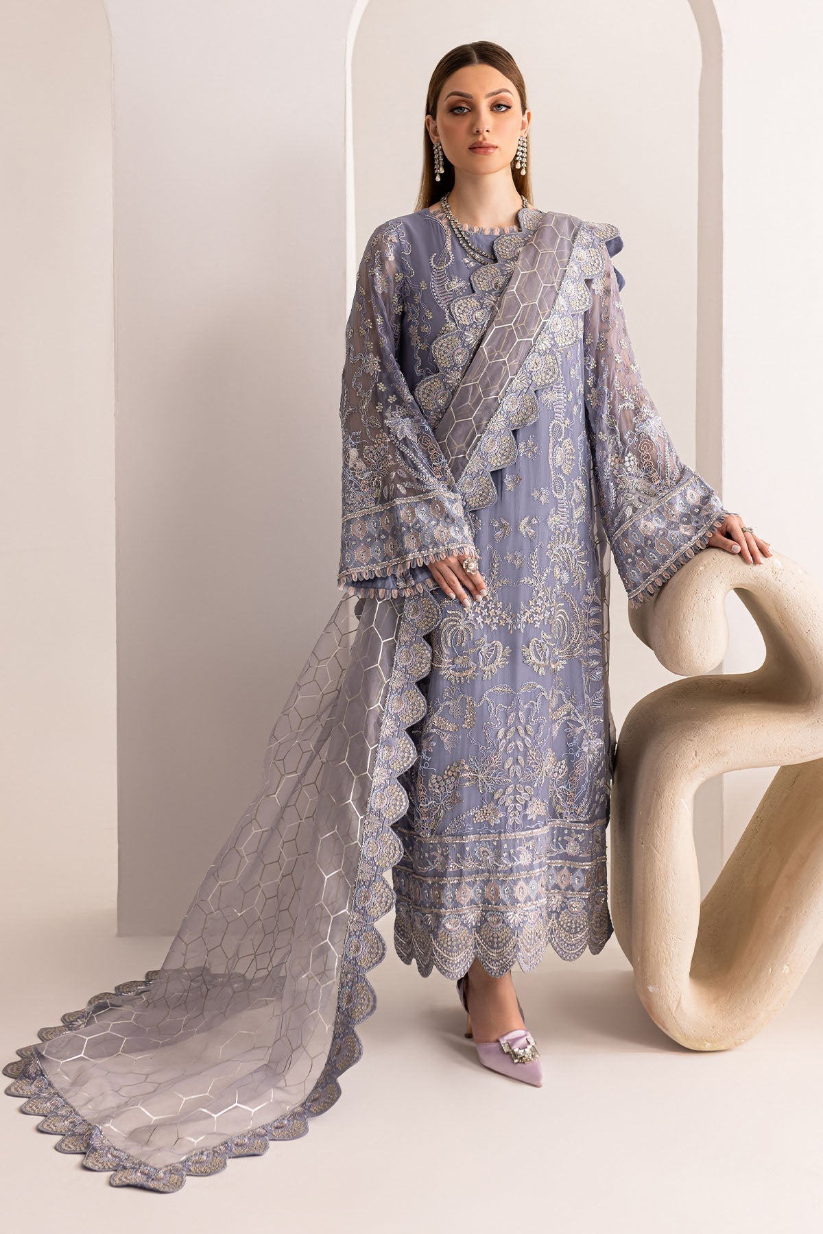 Nureh | Fancy Formals | NP-518 - Official Nureh stockist in UK - Sakeena London