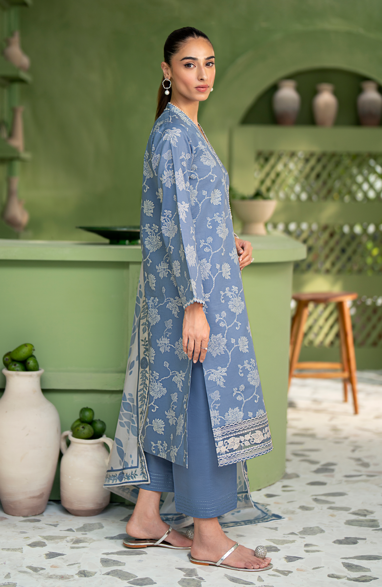Seran | Artisan Lawn 25 | AEGEAN - Official Seran stockist in UK - Sakeena London
