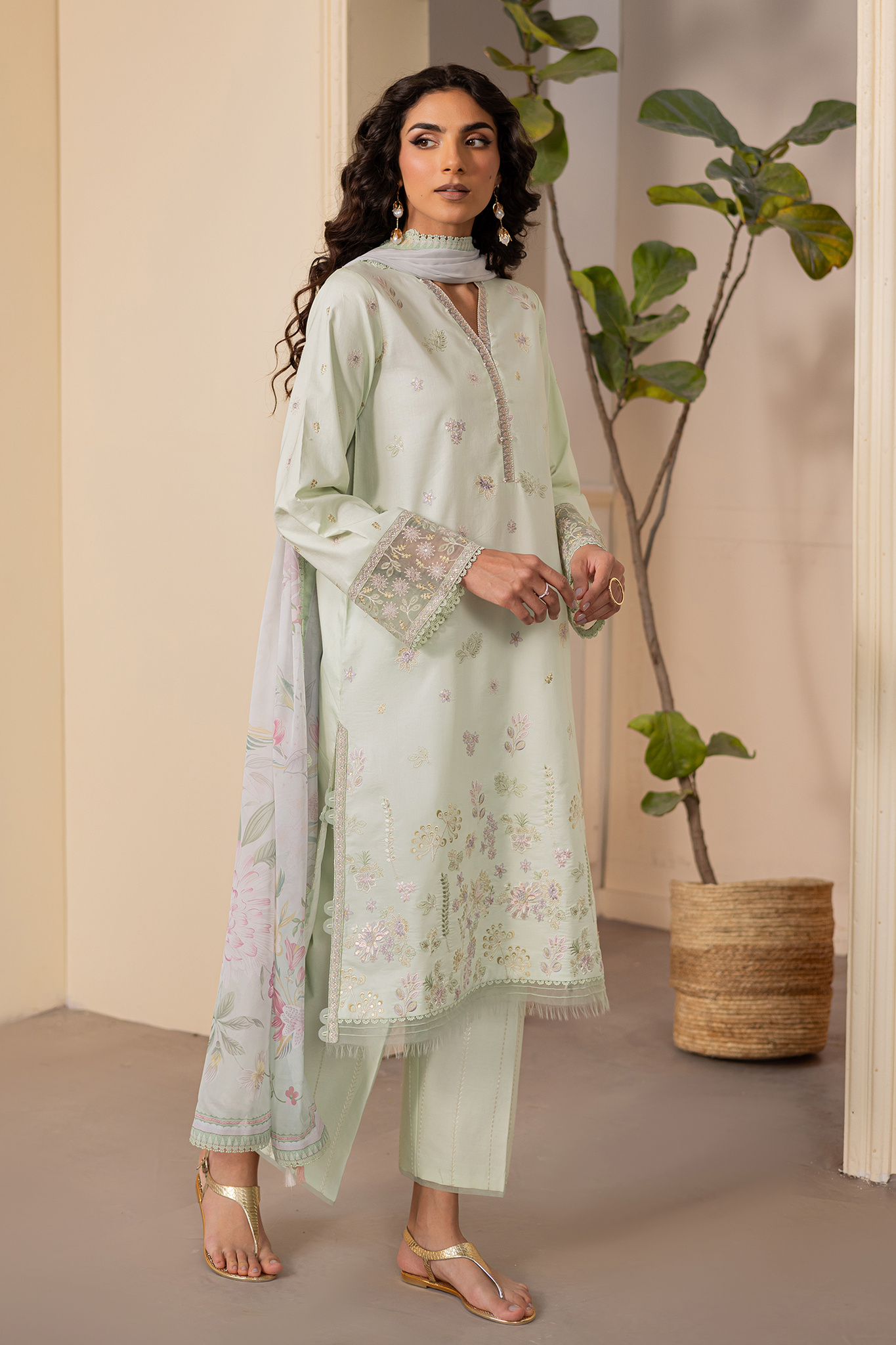 Seran | Nayab Eid Lawn | ABEER - Official Seran stockist in UK - Sakeena London