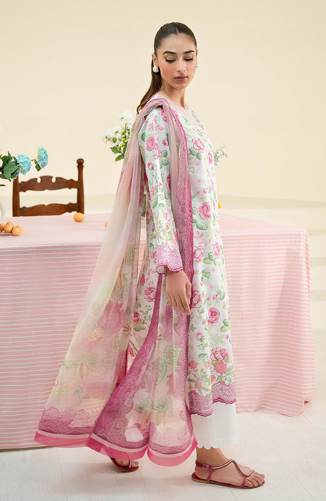 Seran | Daffodils Lawn 24 | Freya - Official Seran stockist in UK - Sakeena London