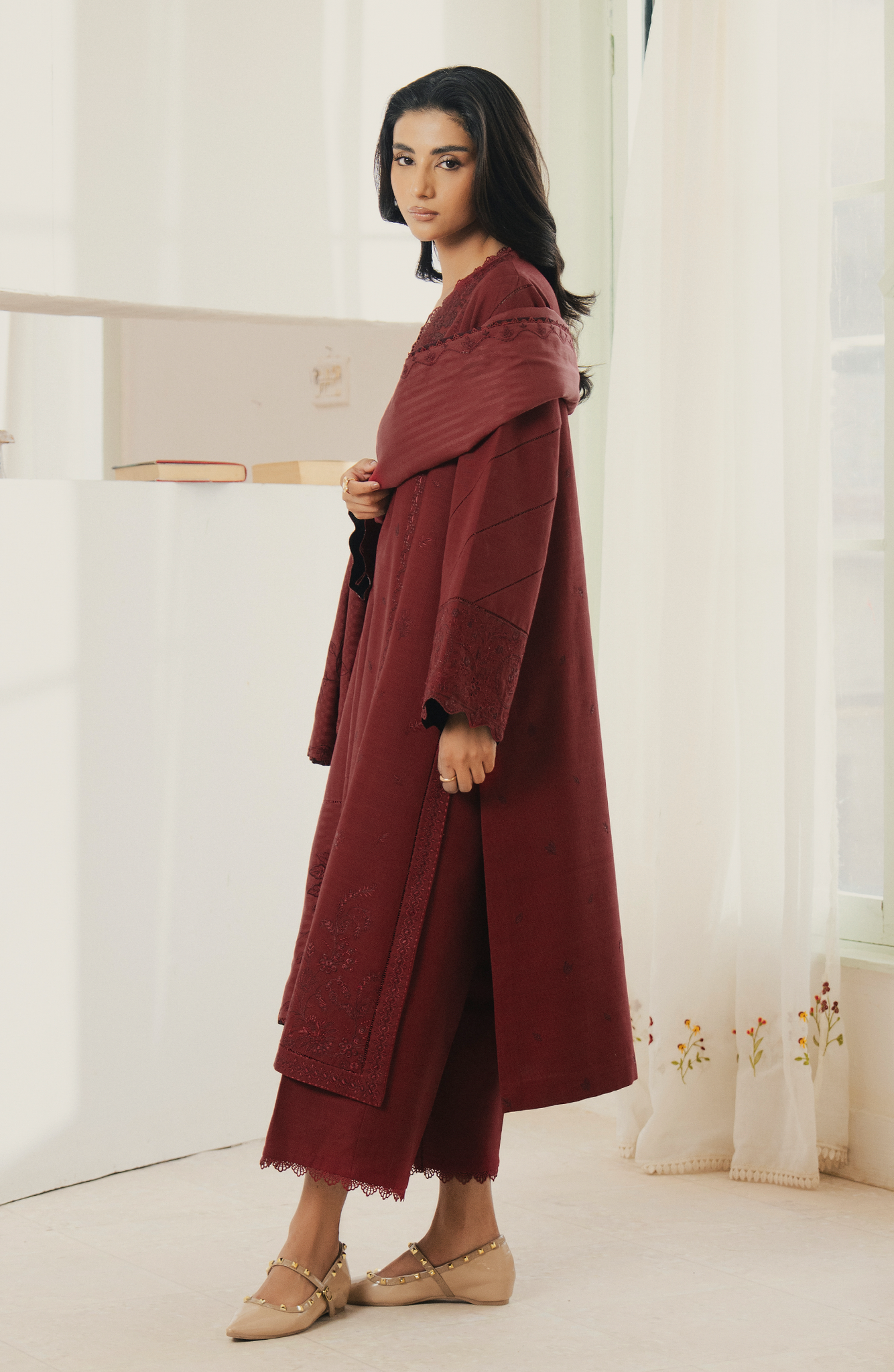 Seran | Winter Embroidered 25 | Marvelle - Official Seran stockist in UK - Sakeena London