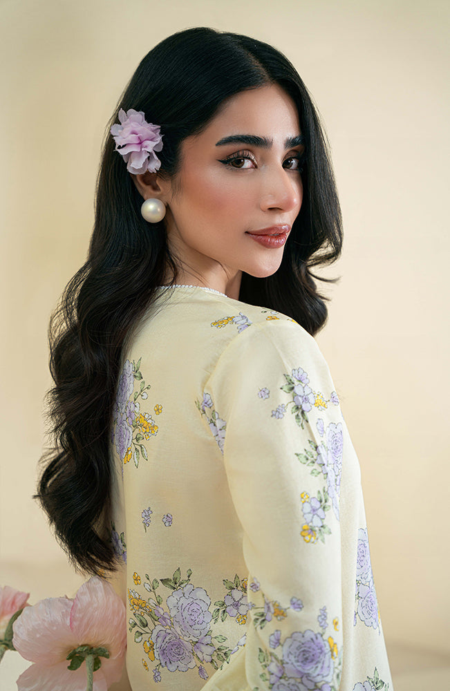 Seran | Daffodils Lawn 24 | Albie - Official Seran stockist in UK - Sakeena London