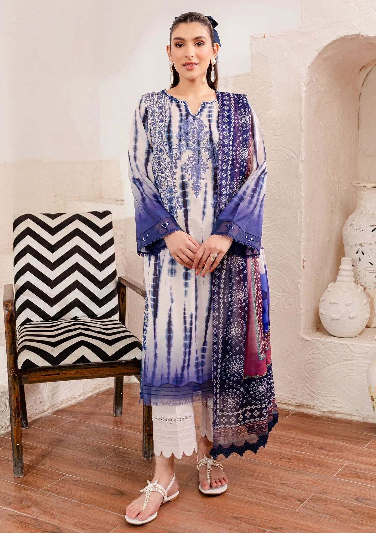 Lawn Collection - Nureh - Signature Prints - SP24#104