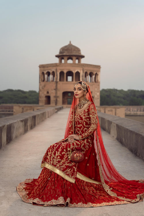 Maya | Wedding Formal Ulfat | SURKH - Official Maya stockist in UK - Sakeena London