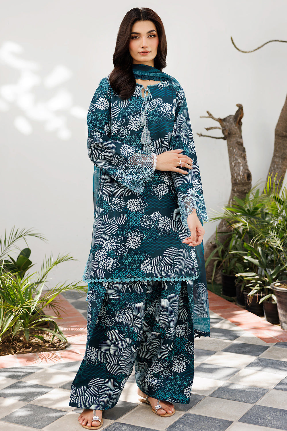 Farasha | Printed Essentials | Twilight Dew - Official Farasha stockist in UK - Sakeena London