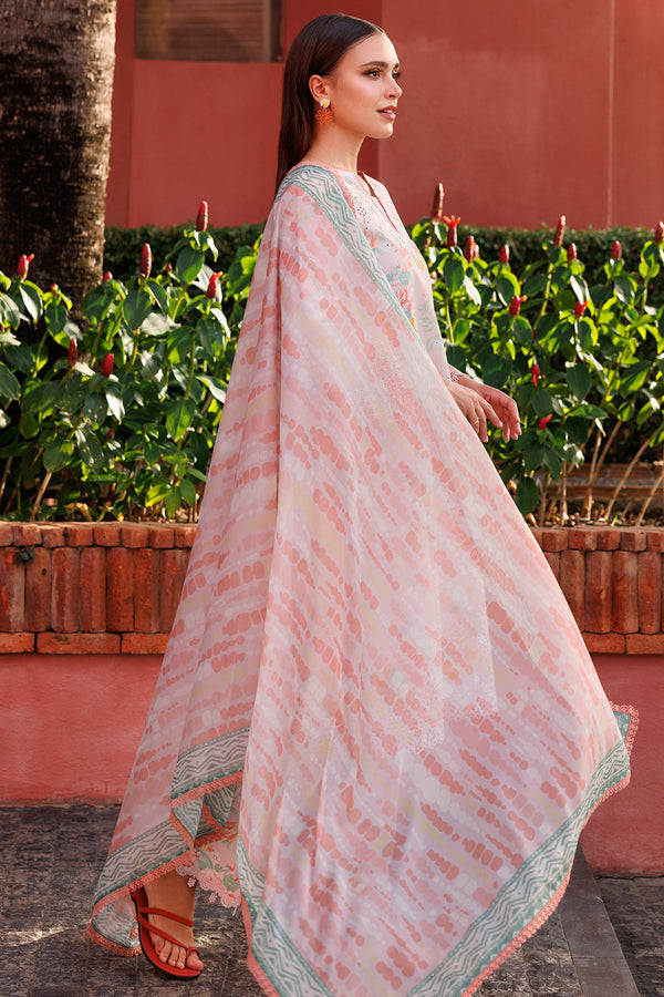 Farasha | Printed Essentials | Peach Glow - Official Farasha stockist in UK - Sakeena London