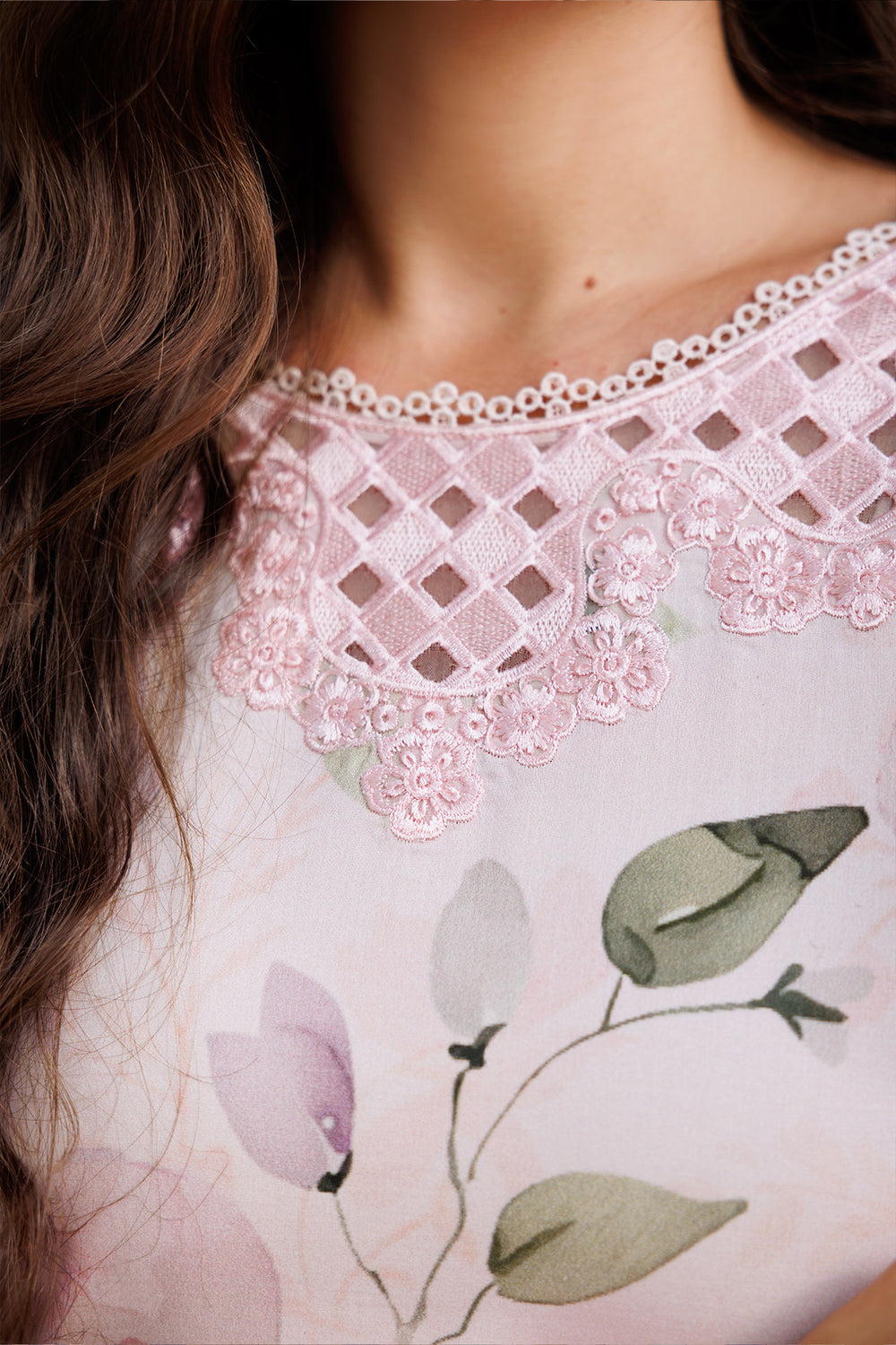 Farasha | Printed Essentials | Pink Bloom - Official Farasha stockist in UK - Sakeena London