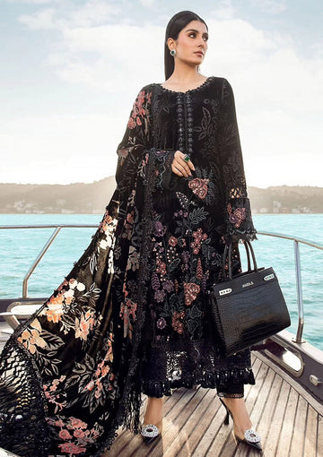 Winter Collection - Maria B - Unstitched - Linen - MBL23#02
