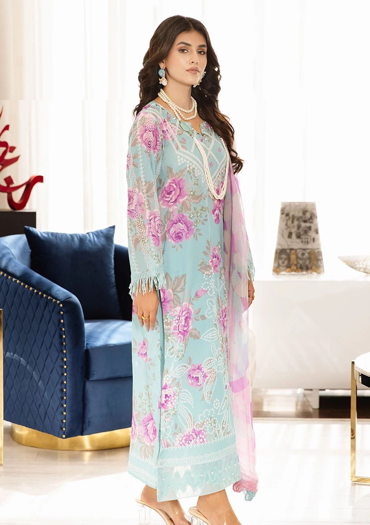 Lawn Collection - Nureh - Signature Prints - SP#43