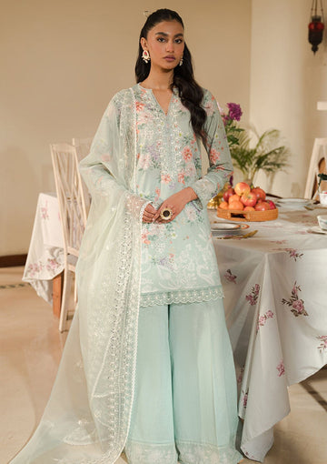 Lawn Collection - Cross Stitch - EidÃÂÃÂ LawnÃÂÃÂ - CEL24#21 - PEARL FLORAL