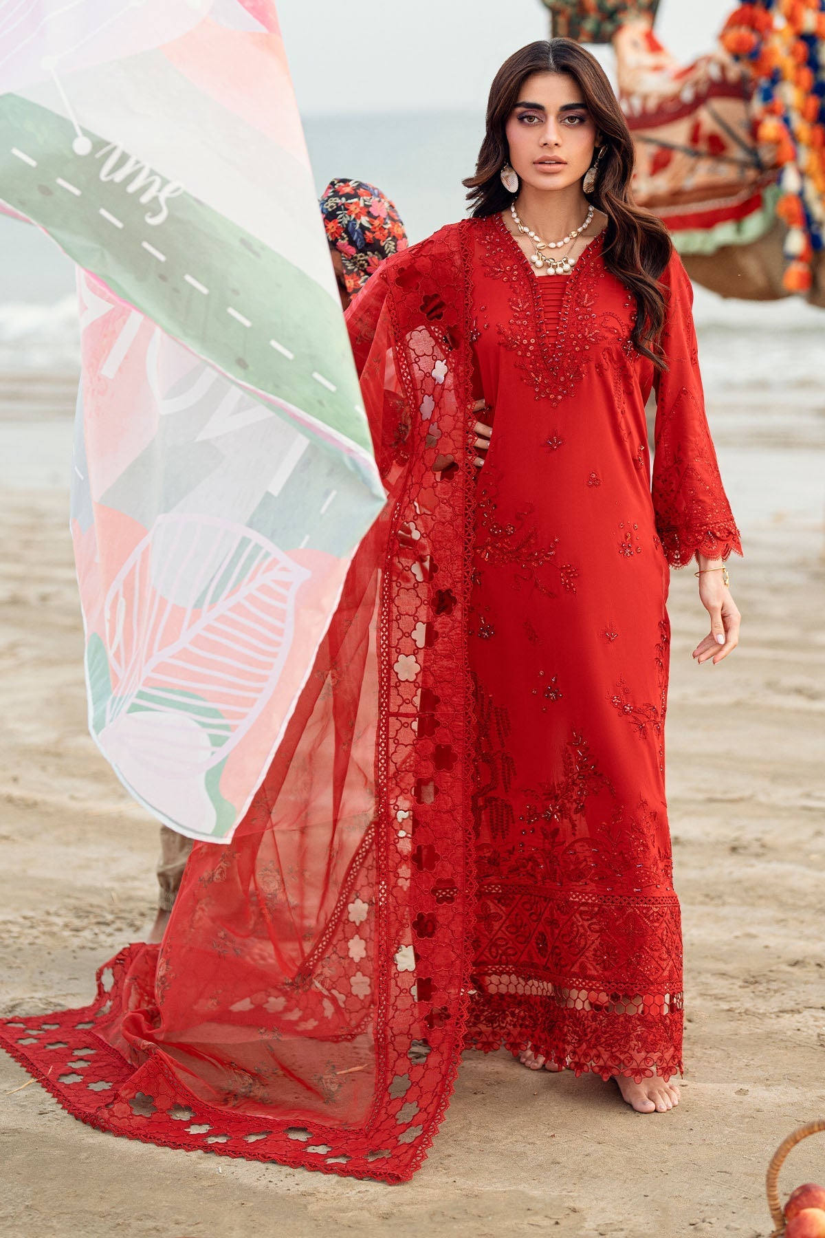 Nureh | Khuwab Luxury Lawn | NE-147 - Official Nureh stockist in UK - Sakeena London