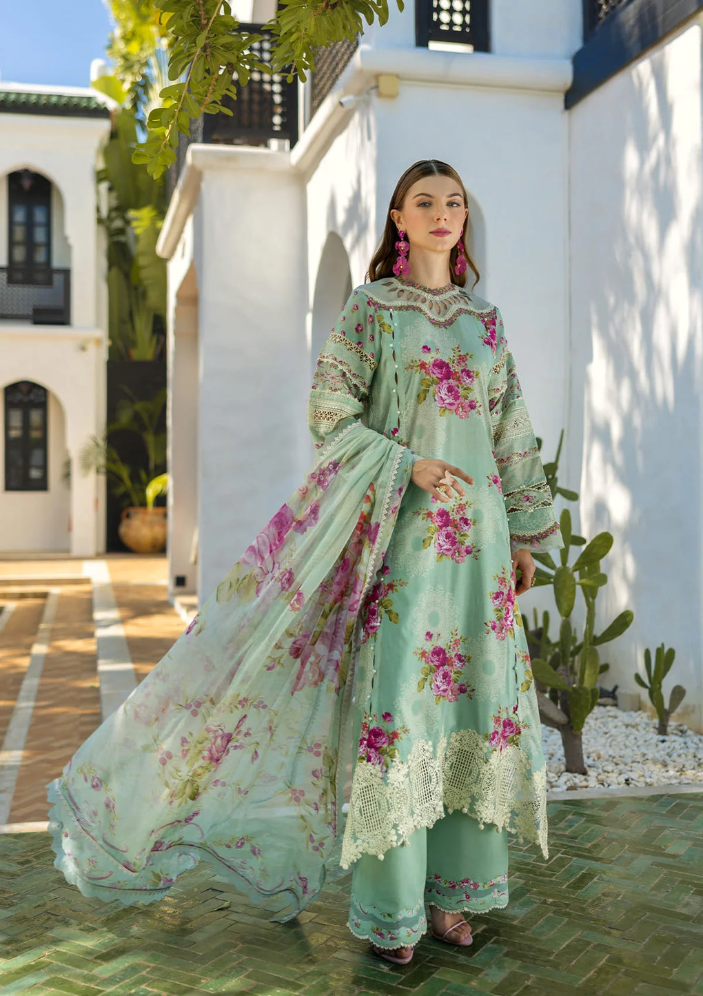 Elaf Premium | Signature 25 | ETS-03A TURQUOISE - Official Elaf Premium stockist in UK - Sakeena London
