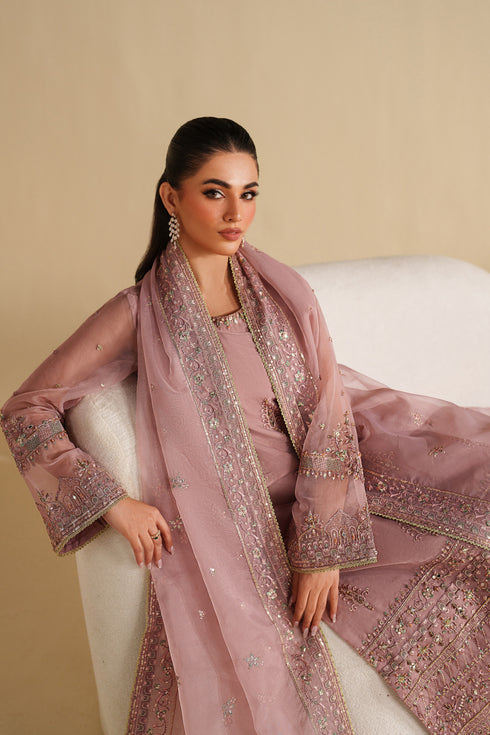 Naqshi | Feemora Organza Raw Silk | Ushna - Official Naqshi stockist in UK - Sakeena London