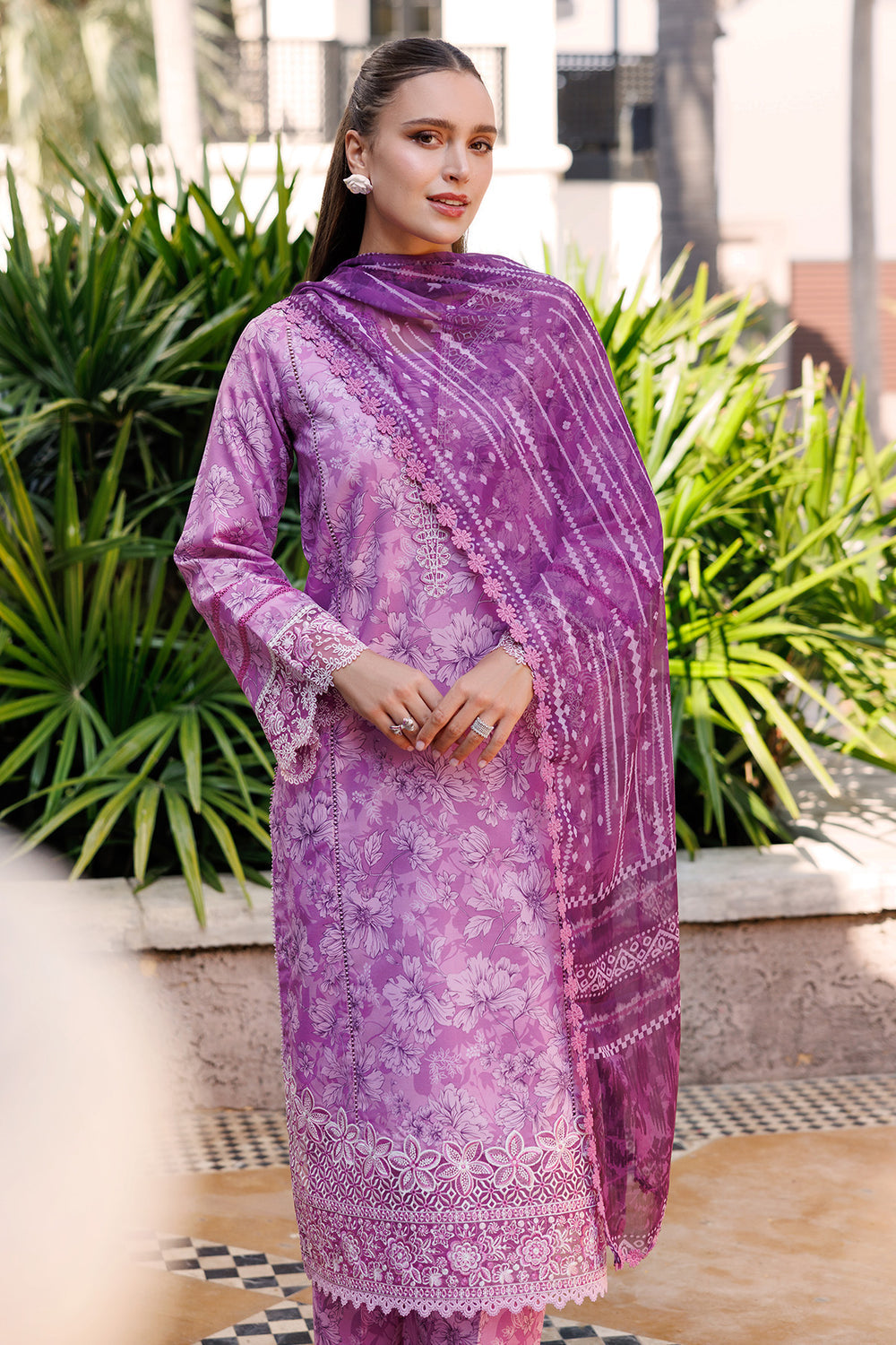 Farasha | Printed Essentials | Lavender Rush - Official Farasha stockist in UK - Sakeena London