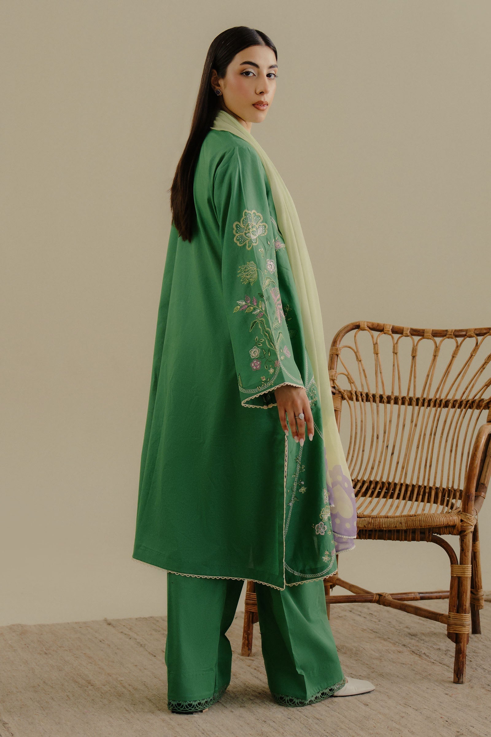 Zara Shahjahan | Coco Lawn 25 | Tara-8B - Official Zara Shahjahan stockist in UK - Sakeena London