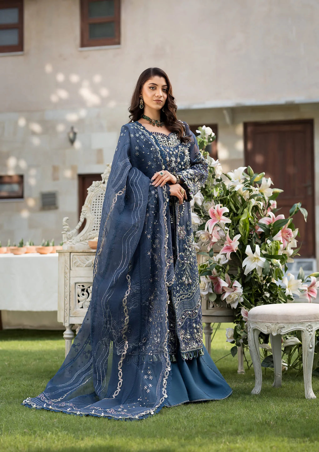 Elaf Premium | Formal Handwork Collection | EFH-04 FALAK - Official Elaf Premium stockist in UK - Sakeena London