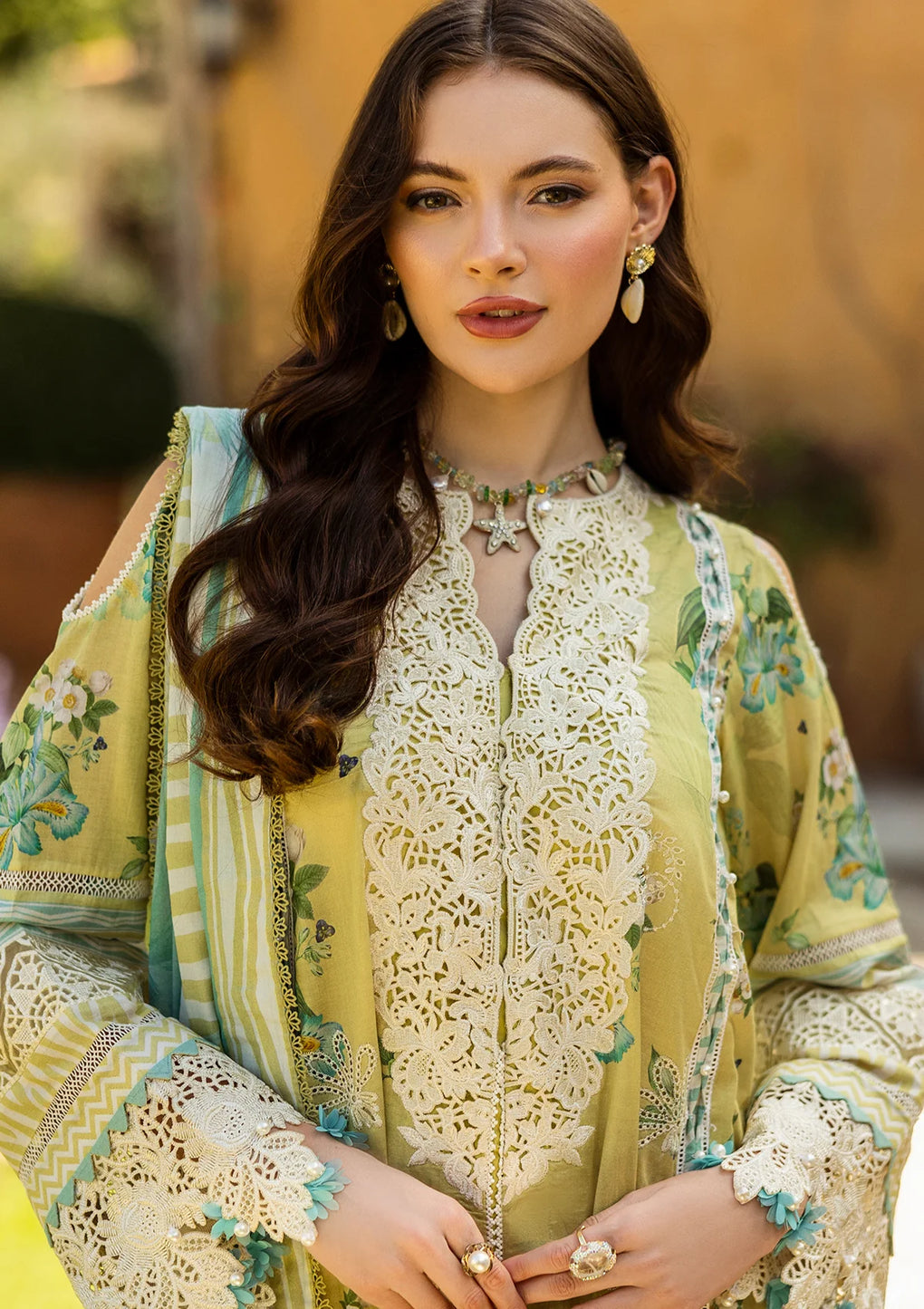 Elaf Premium | Print Chikankari 25 | ELK-07A ALLURE - Official Elaf Premium stockist in UK - Sakeena London