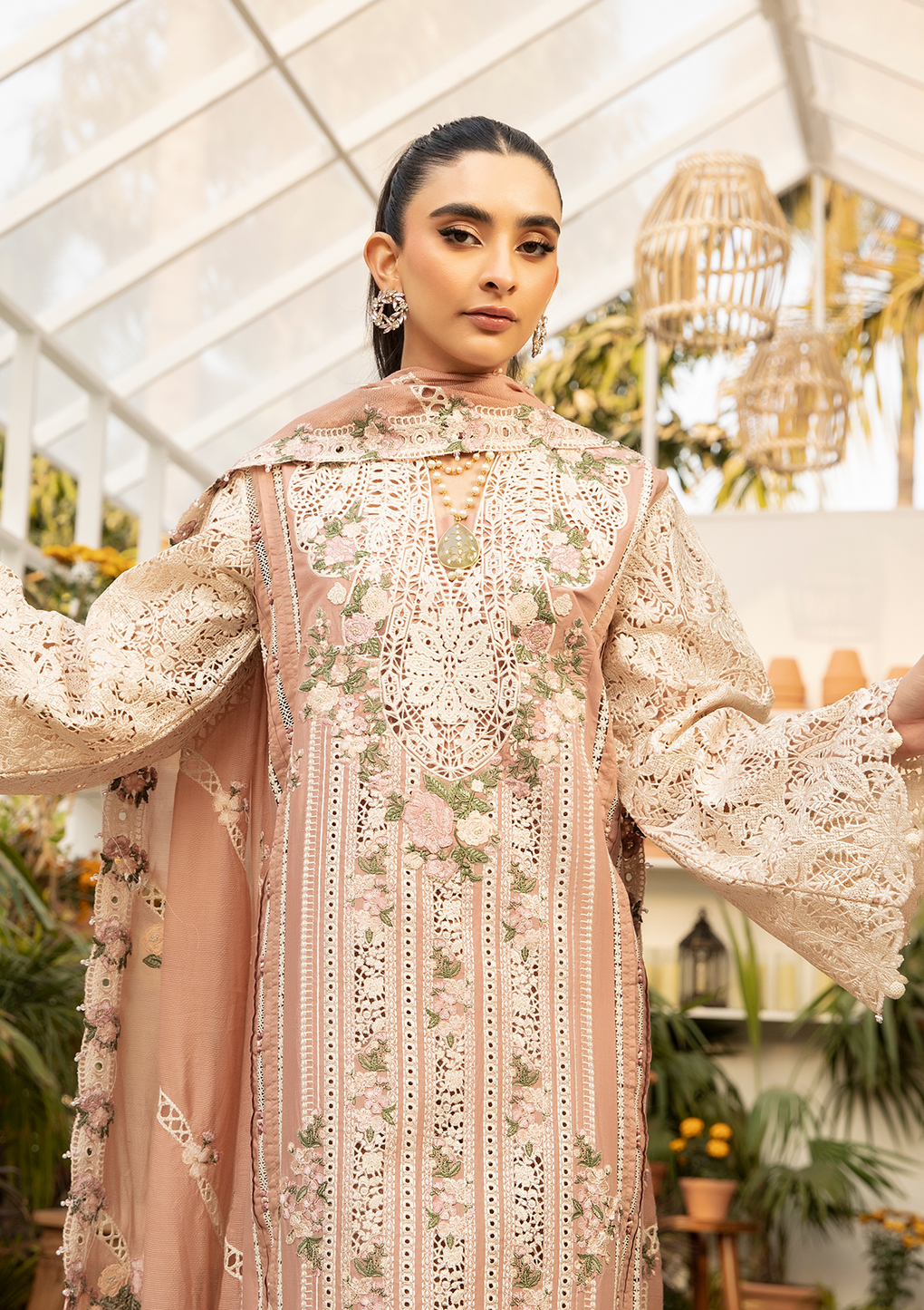 Elaf Premium | Luxury Lawn 25 | ELM-12 SHAHANA - Official Elaf Premium stockist in UK - Sakeena London