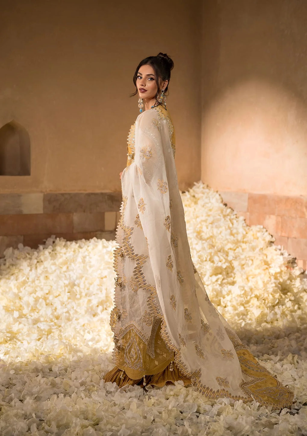 Elaf Premium | Formal Handwork Collection | EFH-07 SAHAR - Official Elaf Premium stockist in UK - Sakeena London