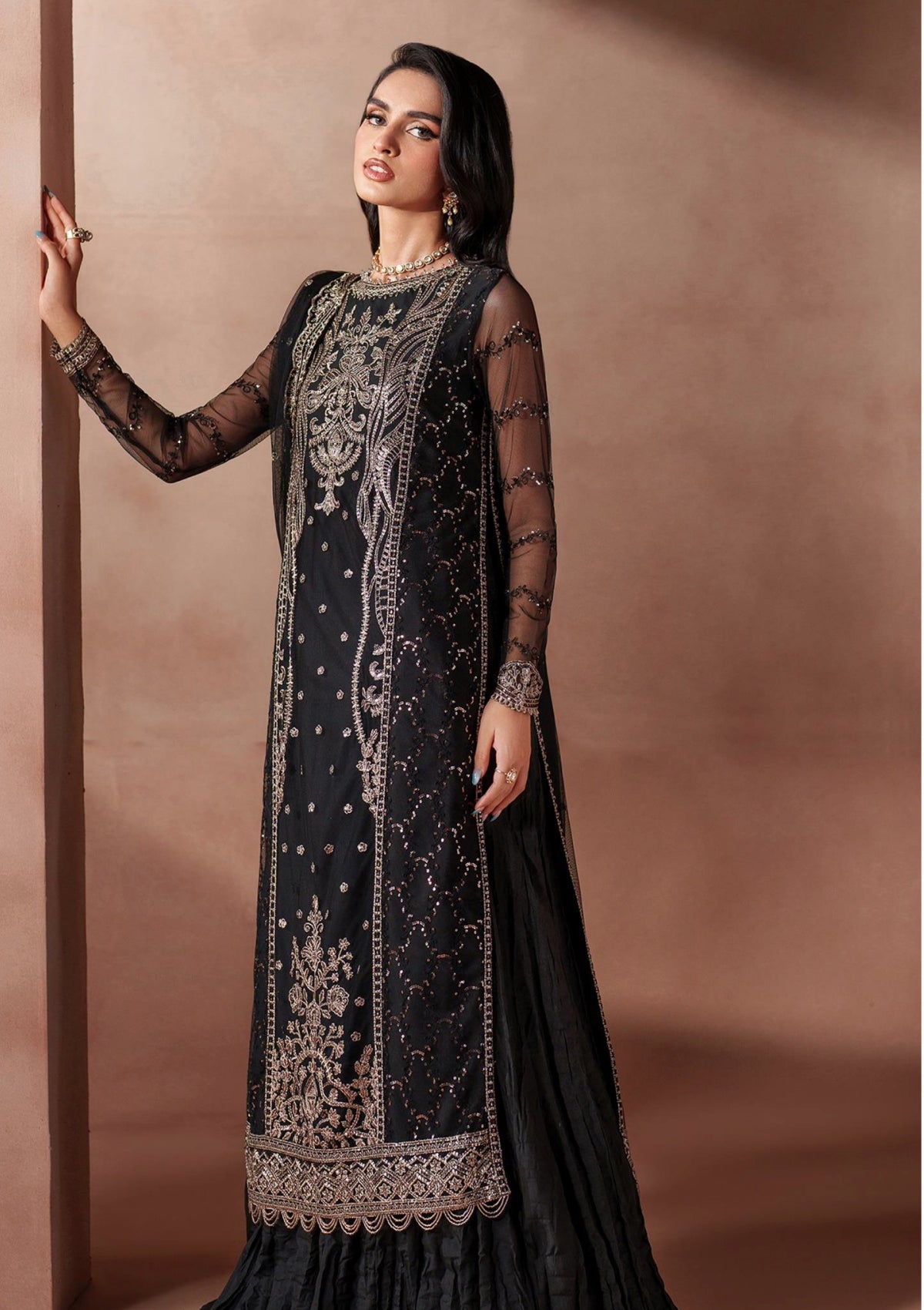 Formals - Zarif - Mahrosh - Unstitched 25 - MUF#01 - Ishaal