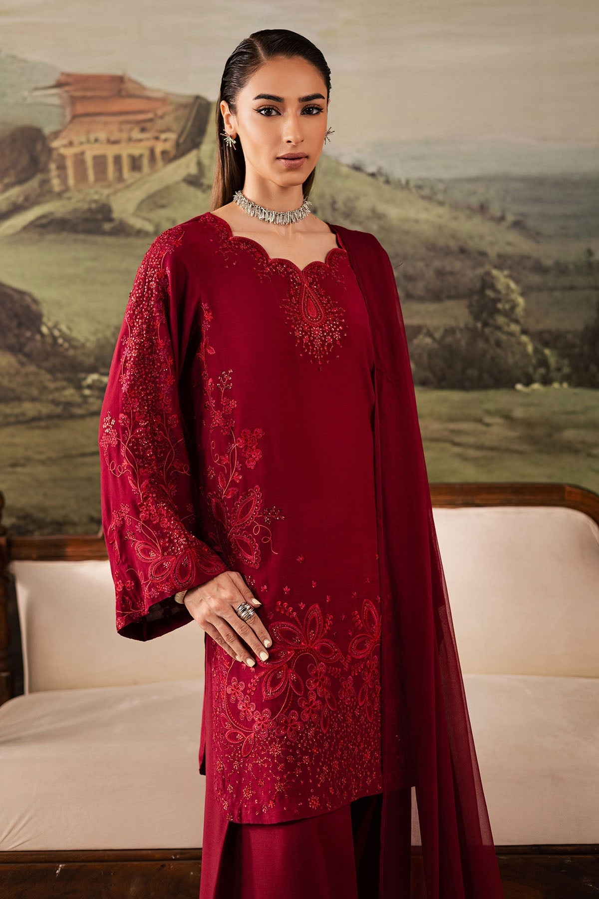 Nureh | Shades of Winter | NP-675 - Official Nureh stockist in UK - Sakeena London