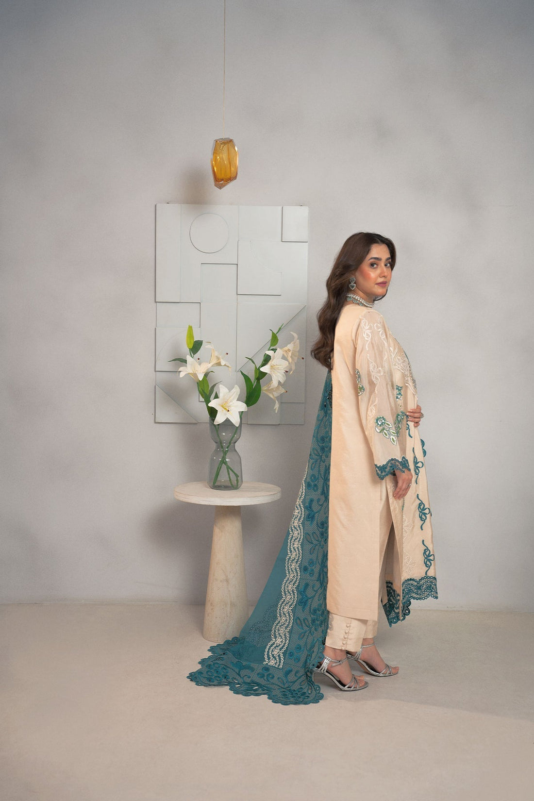 Fozia Khalid | Dilkash Festive Wear 25 | Rameen - Official Fozia Khalid stockist in UK - Sakeena London