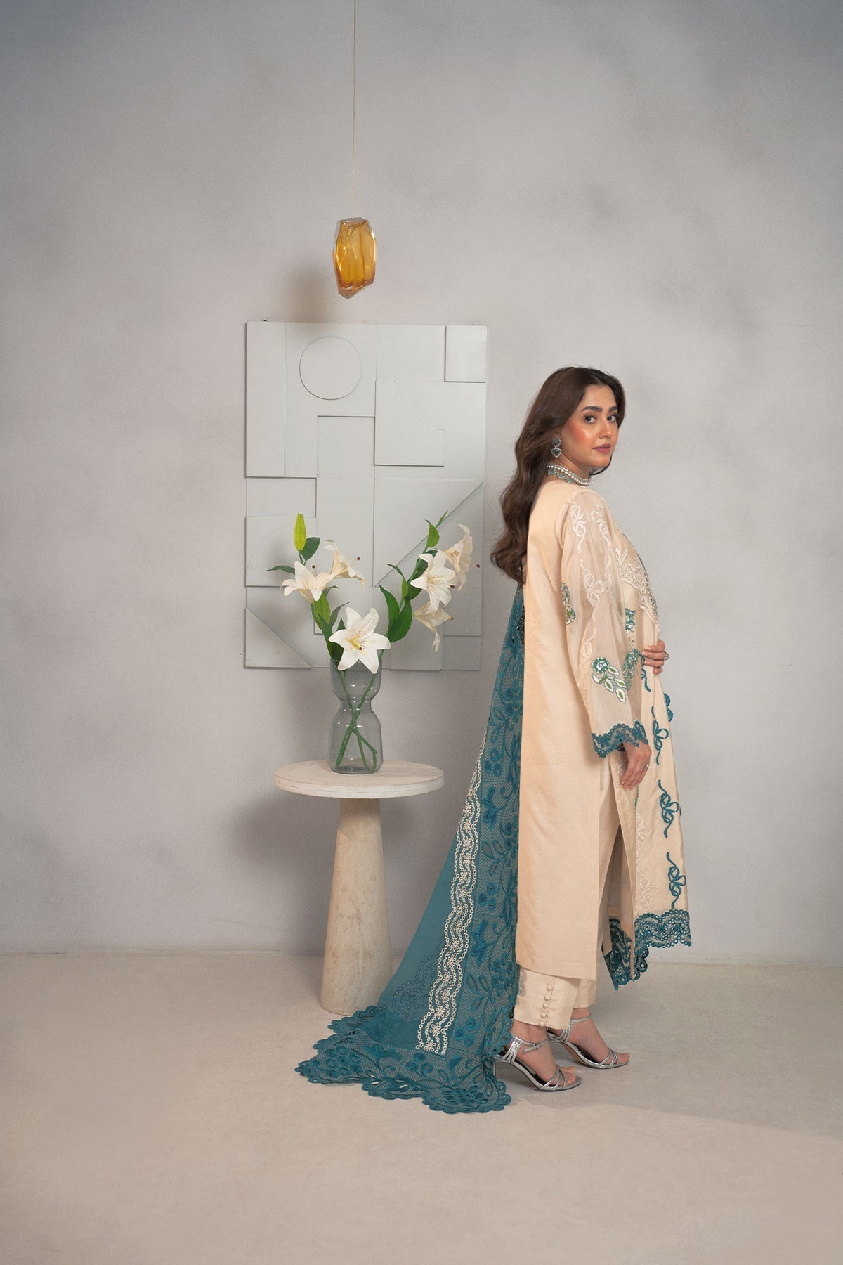 Fozia Khalid | Dilkash Festive Wear 25 | Rameen - Official Fozia Khalid stockist in UK - Sakeena London