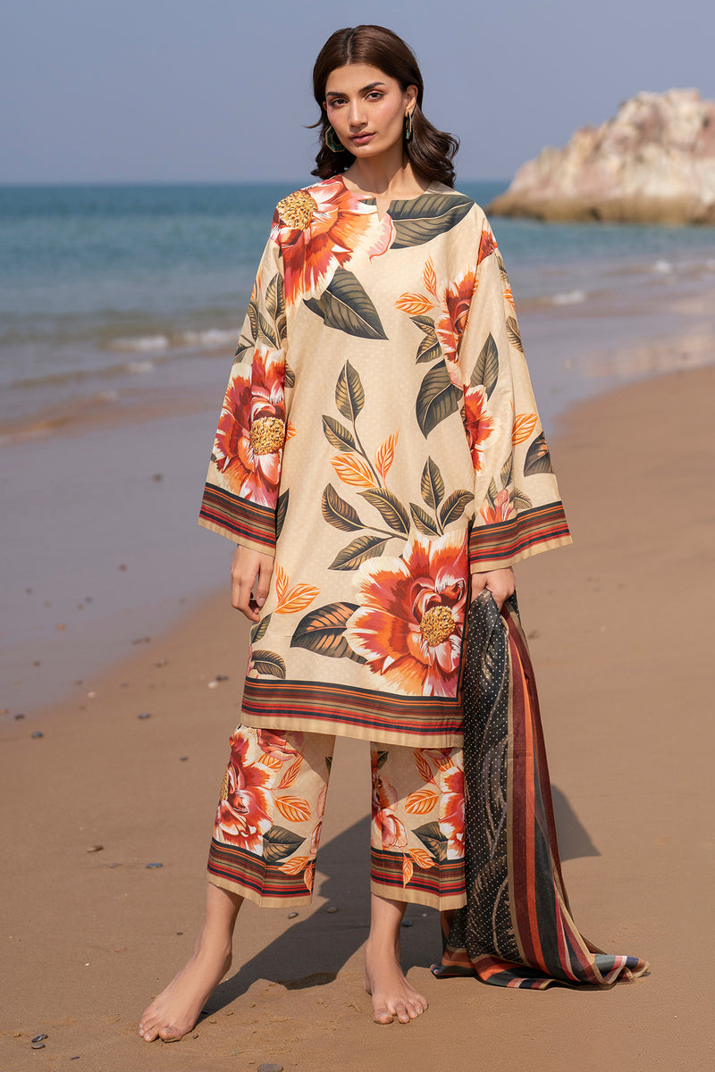 Jazmin | Summer Lawn 25 | USE-9162 - Official Jazmin stockist in UK - Sakeena London