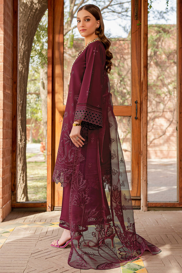 Farasha | Summer Weaves Embroidered Lawn | Zella - Official Farasha stockist in UK - Sakeena London