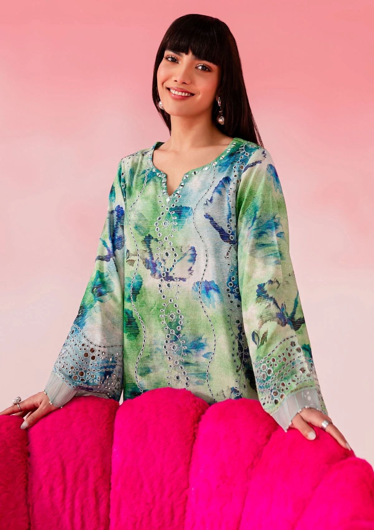 Lawn Collection - Nureh -  Ballerina 24 - NU2#142