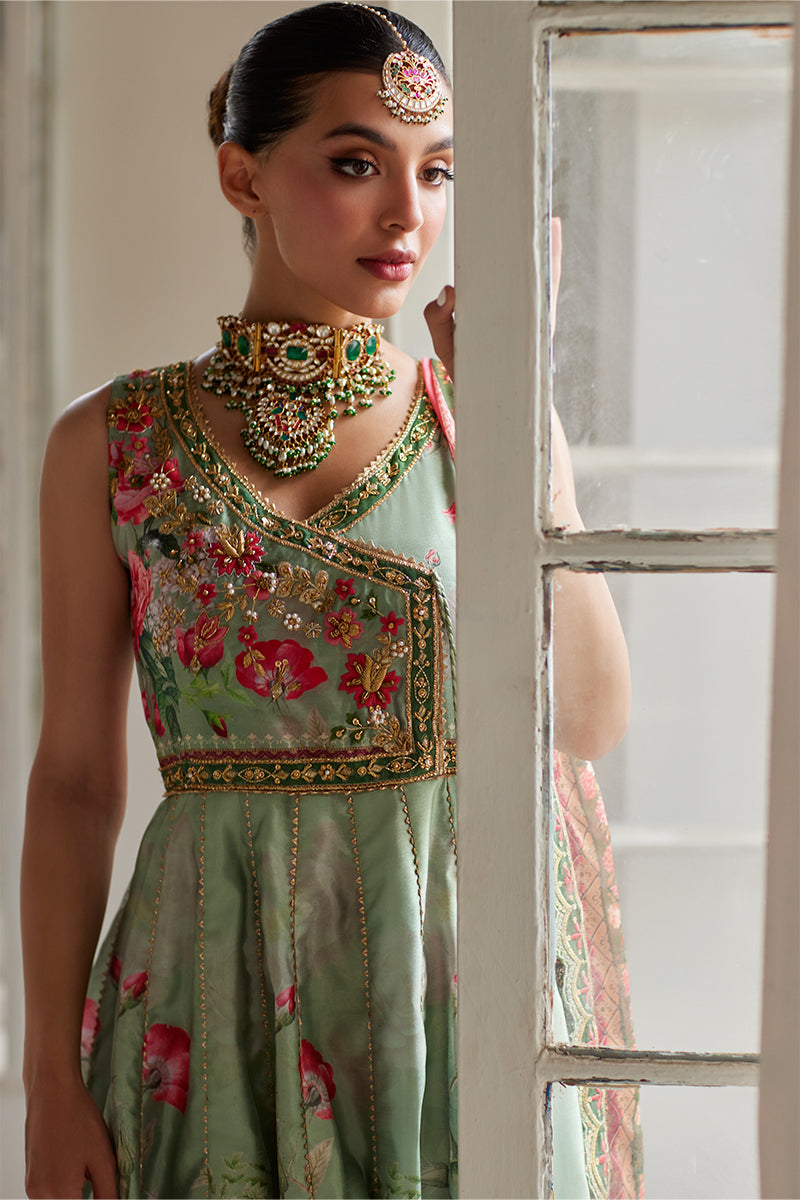 Mina Hassan | Formal Dholki Collection | Amira - Official Mina Hassan stockist in UK - Sakeena London