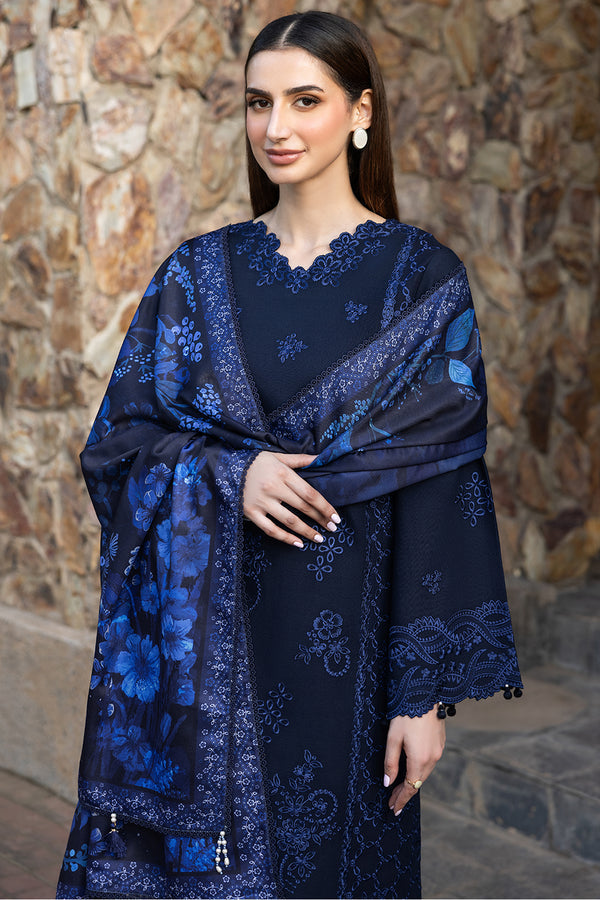 Farasha | Eminence Khaddar 25 | Bluebell - Official Farasha stockist in UK - Sakeena London