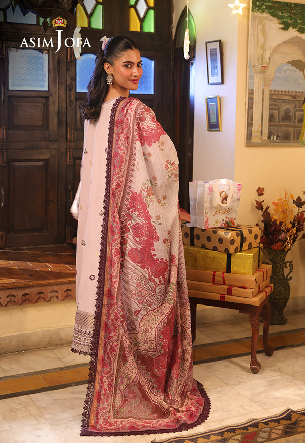 Asim Jofa | Summer Rhapsody | AJUBU-05 Embroidered Jacquard - Official Asim Jofa stockist in UK - Sakeena London