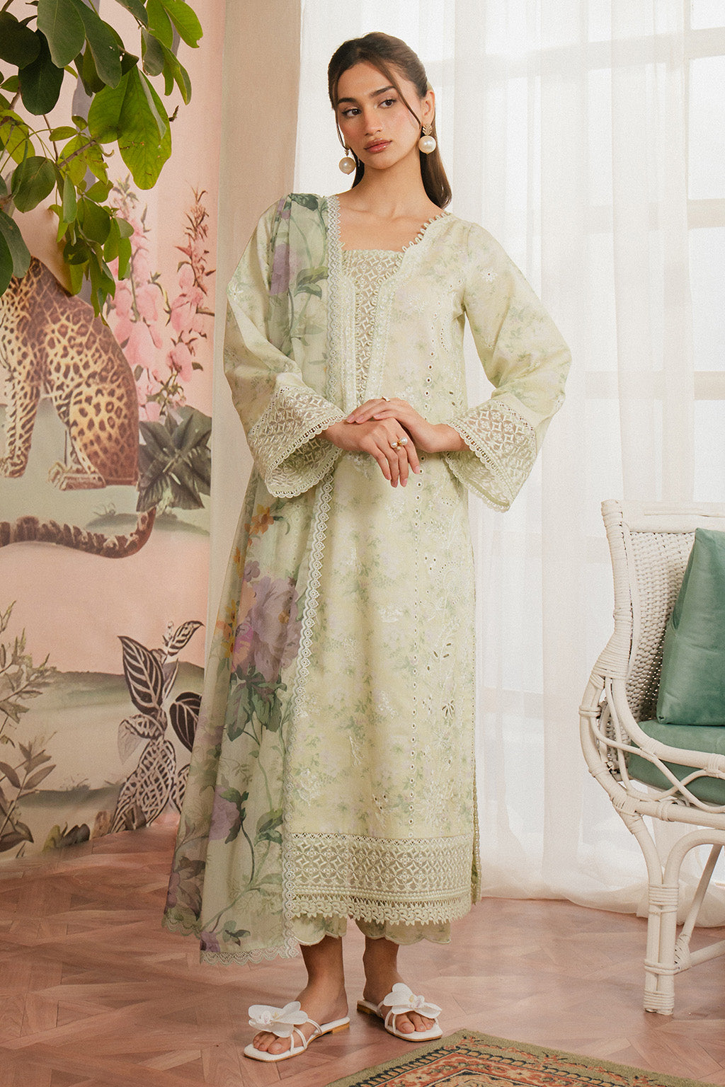 Ayzel | Armelia Printed Lawn 25 | Mirelia - Official Ayzel stockist in UK - Sakeena London