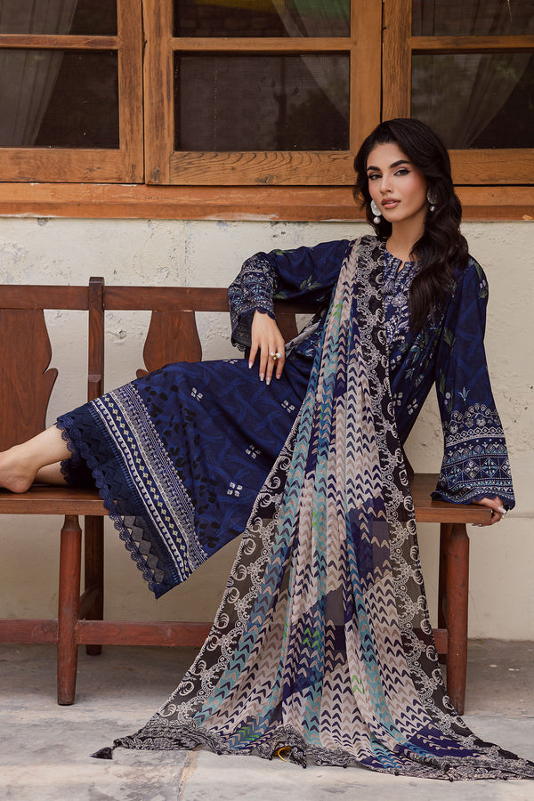 Nureh | Signature Printed Linen | SP-167 - Official Nureh stockist in UK - Sakeena London