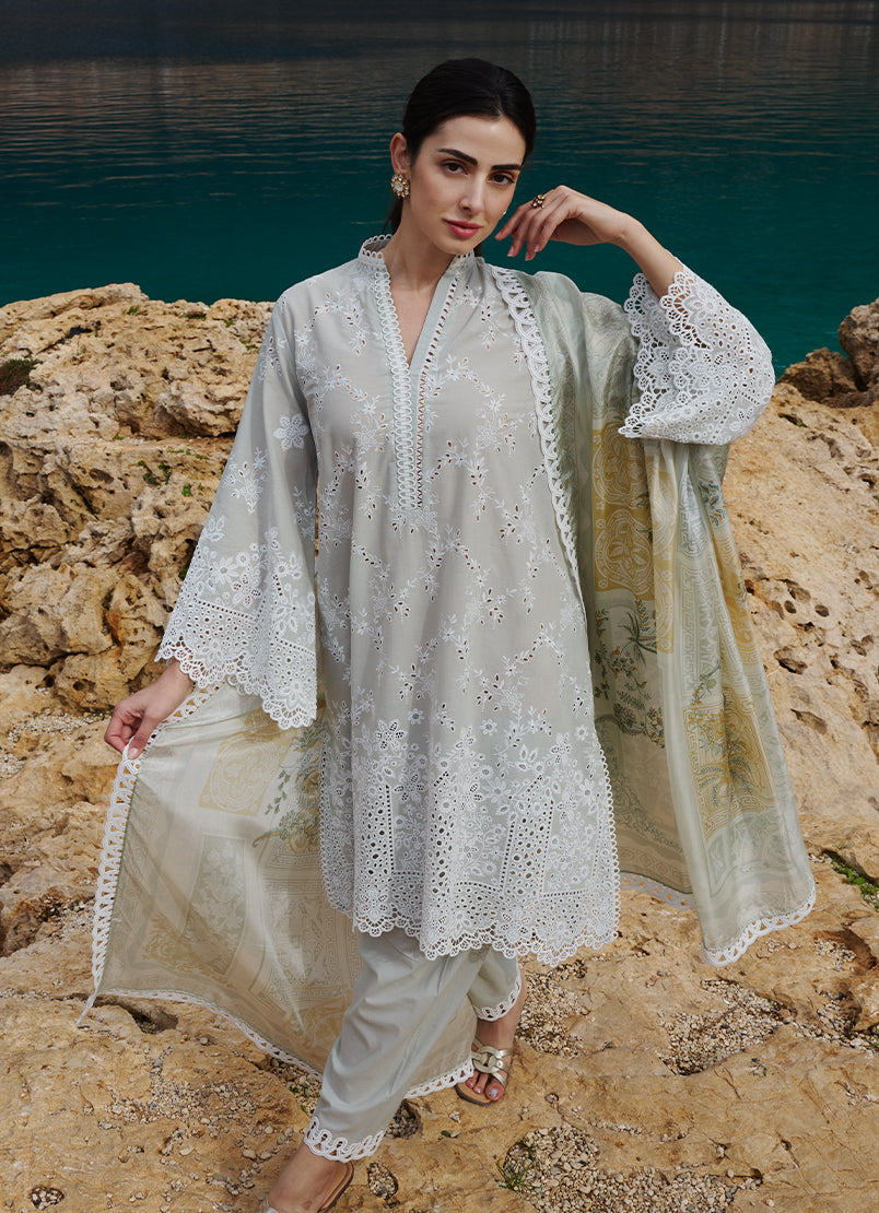 Image | Lawnkari 25 | Melek - Official Image stockist in UK - Sakeena London