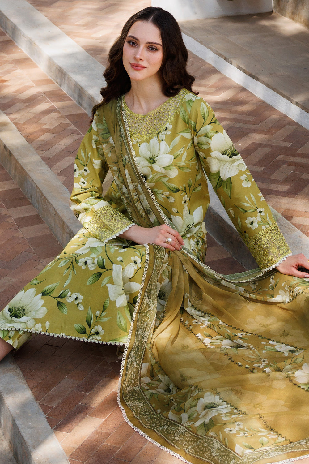Farasha | Printed Essentials | Marigold Haze - Official Farasha stockist in UK - Sakeena London