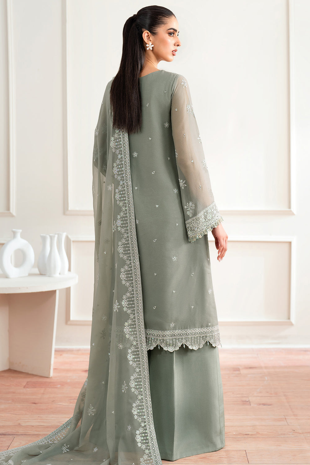 Farasha | Essence Formals 25 | Ash Green - Official Farasha stockist in UK - Sakeena London